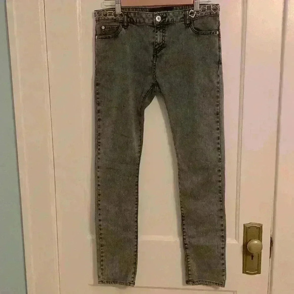 Each X Other Grey Light Wash Jeans Limited Edition Simonn, Womens Size 29 - Picture 1 of 11